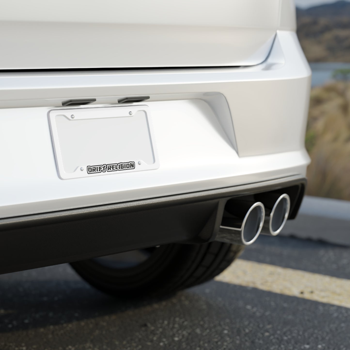 License Plate Frame VIP