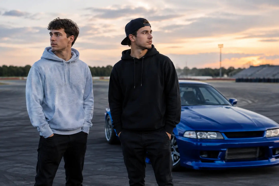 Cotton Versus Heavyweight Hoodie for Drift Nights