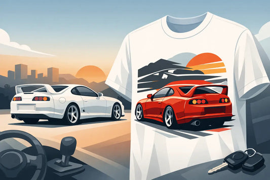 Supra MK4 Graphic Shirt for Real Car Culture