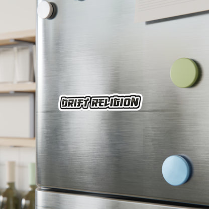 DriftReligion Sticker EZ slap on Car 2"X10"